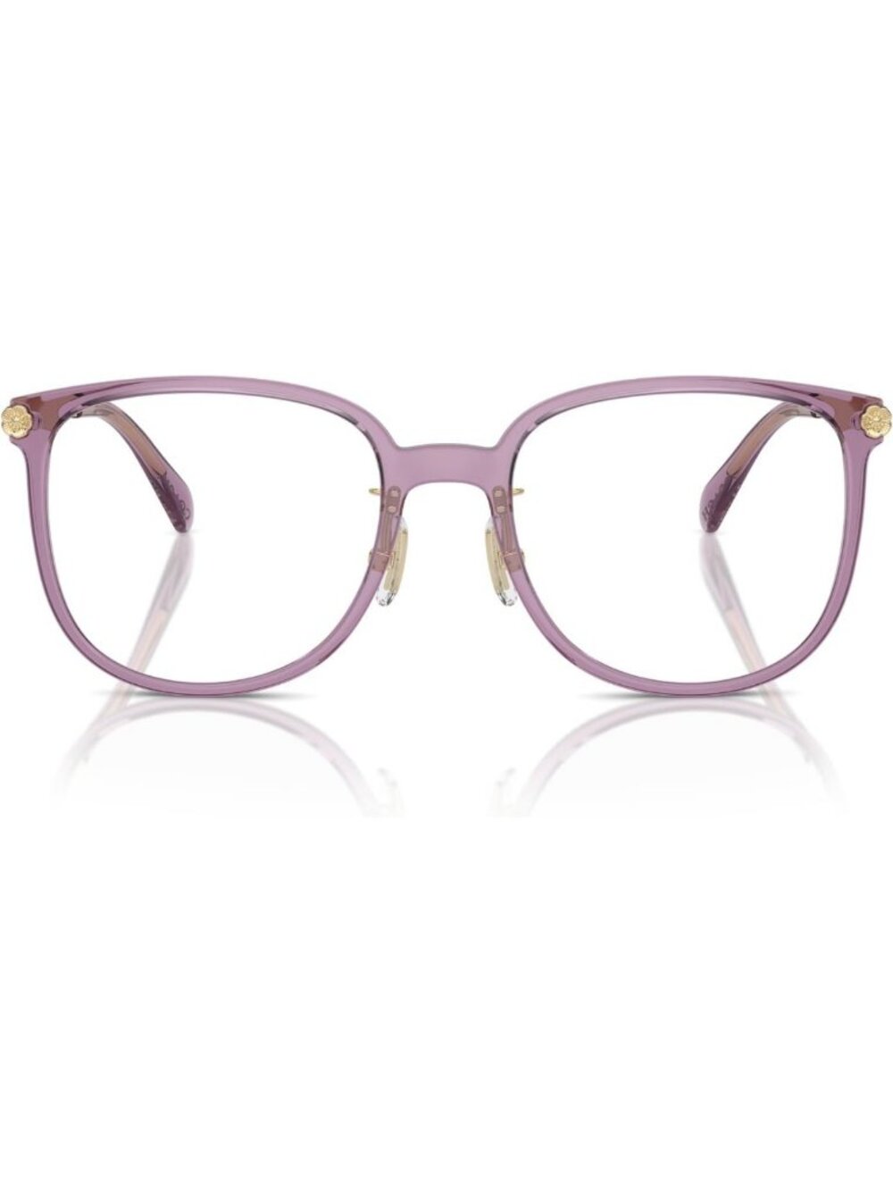 Stylish Women's Square Prescription Eyewear Frames - Chic Fashion Glasses